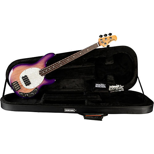 Ernie Ball Music Man StingRay Special H Electric Bass Guitar Black and Chrome