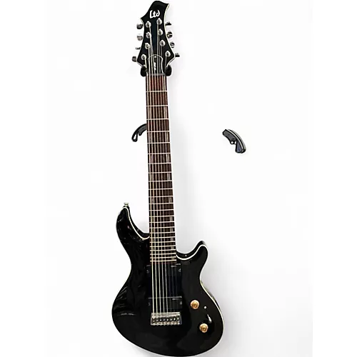 Used ESP LTD JR-208 Javier Reyes Black Solid Body Electric Guitar Black