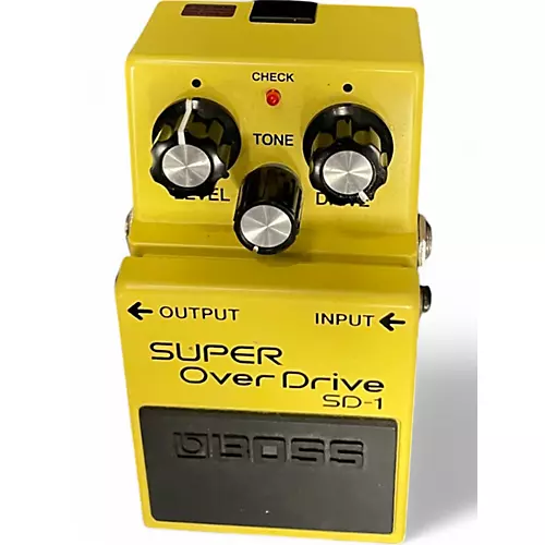 Used BOSS SD1 Super Overdrive Effect Pedal