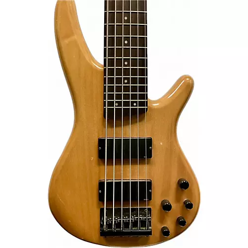 Used Ibanez SR406 Natural Electric Bass Guitar Natural