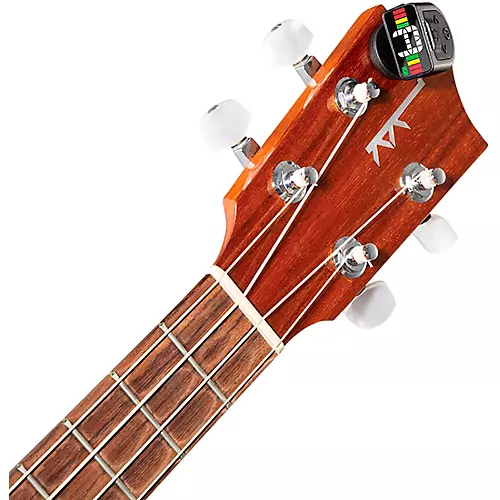 D'Addario Micro Rechargeable Headstock Clip-On Tuner Black