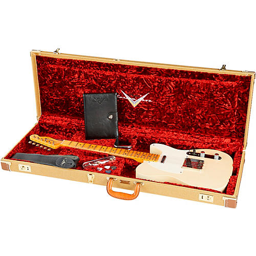 Fender Custom Shop Limited-Edition Tomatillo Telecaster Journeyman Relic Electric Guitar Natural Blonde