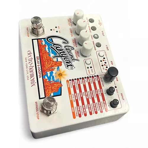 Used Electro-Harmonix Grand Canyon Delay and Looper Effect Pedal