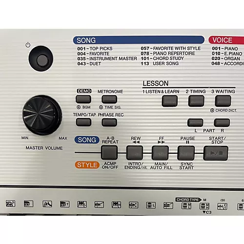 Used Yamaha YPT260 Keyboard Workstation