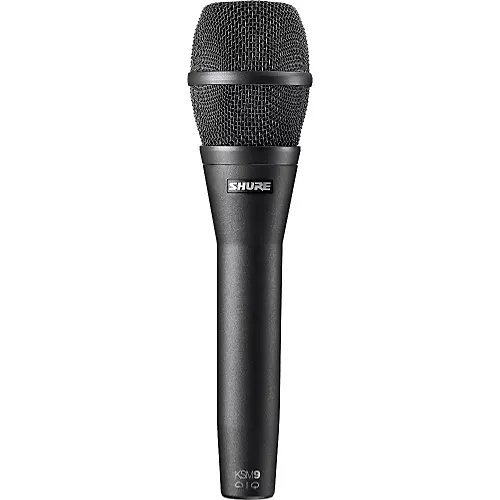 Shure KSM9 Dual-Diaphragm Performance Condenser Microphone Charcoal Gray