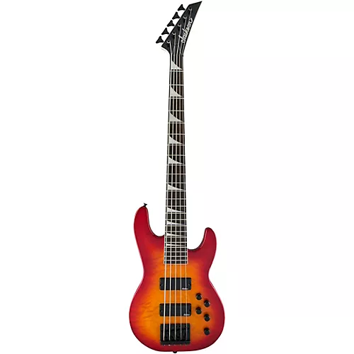 Jackson JS Series Concert Bass JS3VQ 5-String Cherry Burst