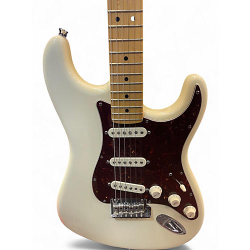 Used Fender American Standard Stratocaster Olympic White Solid Body Electric Guitar Olympic White