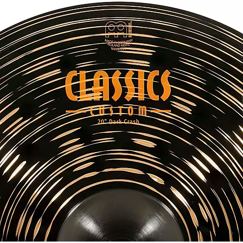 MEINL Classics Custom Dark Crash Cymbal 17 in.