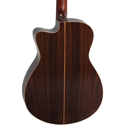 Yamaha AC5R DLX Concert Acoustic-Electric Guitar Brown Sunburst