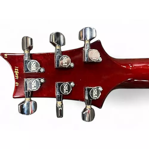 Used 2010 PRS 25th Anniversary SC245 Amber Solid Body Electric Guitar Amber