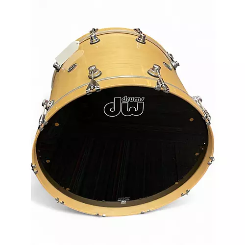 Used DW 24in Performance Series bass hvx Natural Drum Natural 44