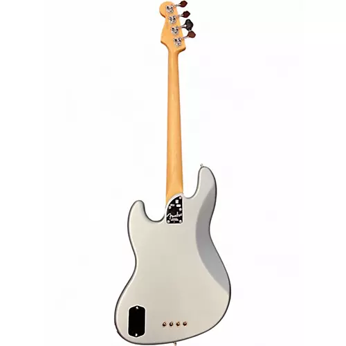 Used Fender FSR American Elite Jazz Bass satin ice blue metallic Electric Bass Guitar satin ice blue metallic