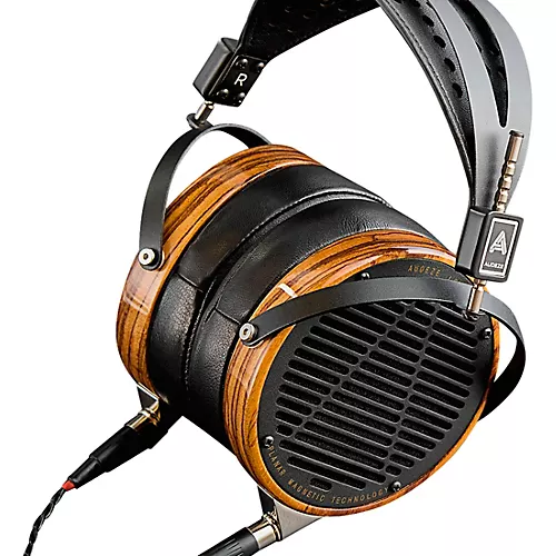 Audeze LCD-3 with Zebrano Wood Rings Black/Brown