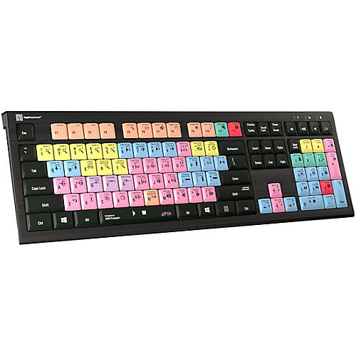 Logickeyboard Avid Pro Tools MAC Astra 2 US Mac Backlit ASTRA
