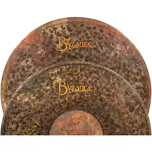 MEINL Byzance Extra-Dry Medium Hi-Hat Cymbals 16 in.