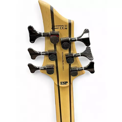 Used ESP LTD B206SM 6 String Spalted Maple Electric Bass Guitar Spalted Maple