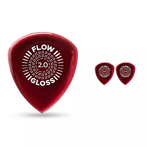 Dunlop Flow Gloss Picks 3.0 mm 3 Pack