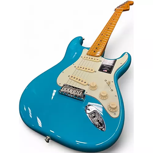 Used Fender American Professional II Stratocaster MIAMI BLUE Solid Body Electric Guitar MIAMI BLUE