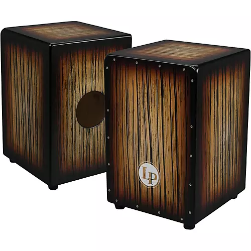 LP Aspire Accents Cajon Dark Wood Streak