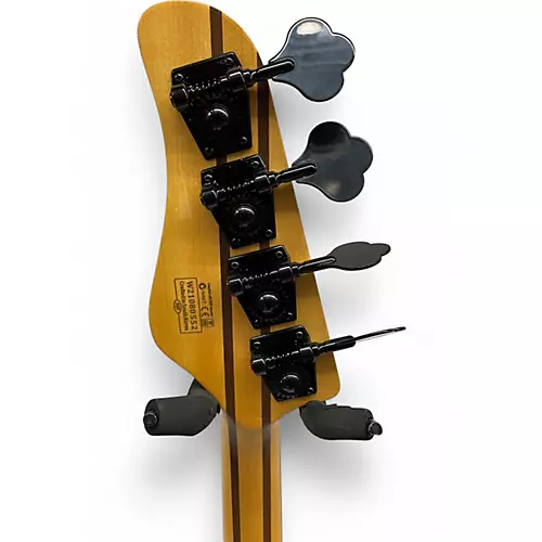 Used Schecter Guitar Research MA-4 Koa Michael Anthony Koa Electric Bass Guitar Koa