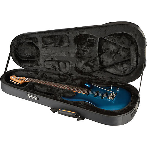 Ernie Ball Music Man Luke 4 SSS Electric Guitar Scoville Red