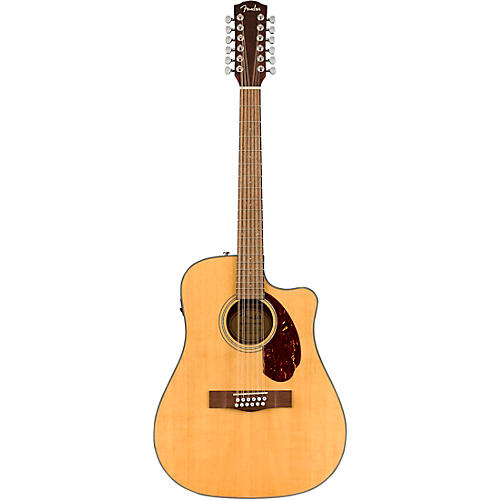 Fender CD-140SCE 12-String Dreadnought Acoustic-Electric Guitar Natural