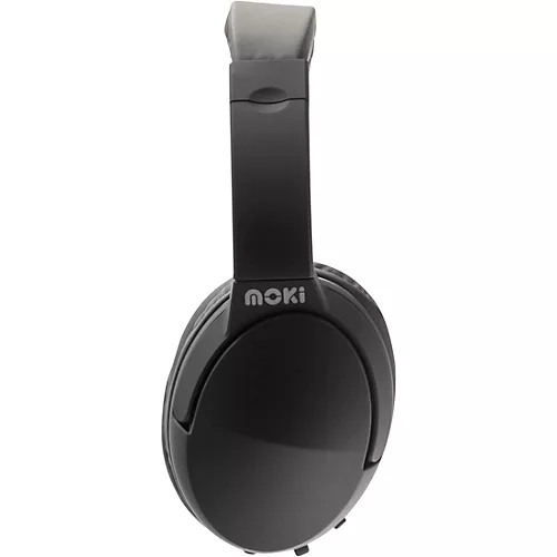 Moki Noise Cancellation Headphones Black