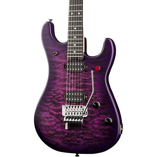 EVH 5150 Deluxe Poplar Burl Electric Guitar Purple Daze
