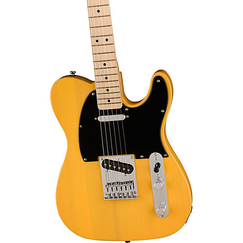 Squier Sonic Telecaster Maple Fingerboard Electric Guitar Butterscotch Blonde