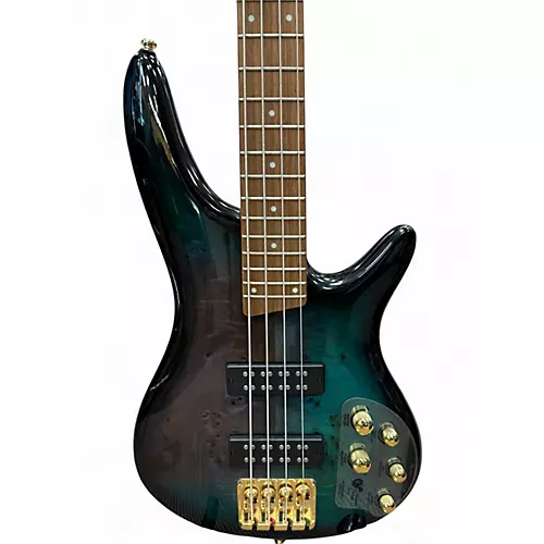 Used Ibanez SR400EPBDX TROPICAL SEAFLOOR BURST Electric Bass Guitar TROPICAL SEAFLOOR BURST