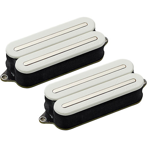 Fishman Fluence Open Core Modern Humbucker 7-String Nickel Blades Electric Guitar Pickup Set White