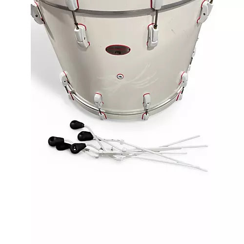 Used Pearl 3 Piece Reference Series White on White Drum Kit White on White