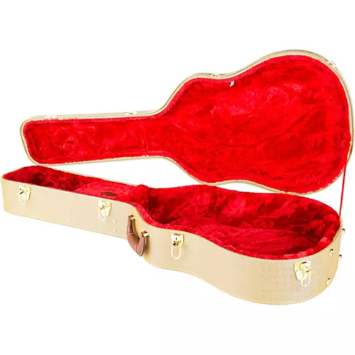 Musician's Gear Deluxe Dreadnought Case Black