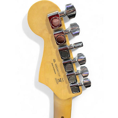 Used Fender Player Stratocaster Black Solid Body Electric Guitar Black