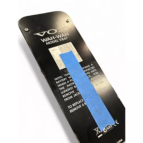 Used VOX V847 Reissue Wah Effect Pedal