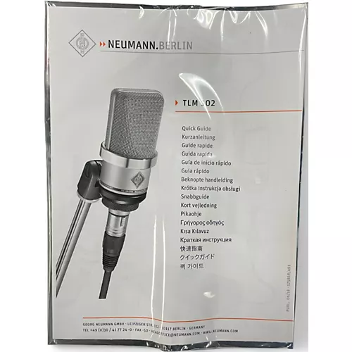 Used Neumann TLM102 Condenser Microphone