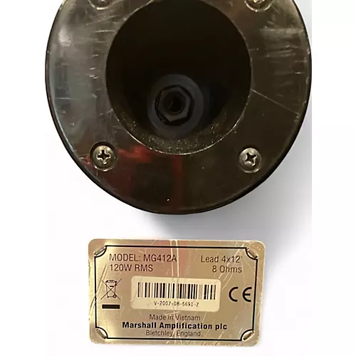 Used Marshall MG412A 4x12 120W Angle Guitar Cabinet