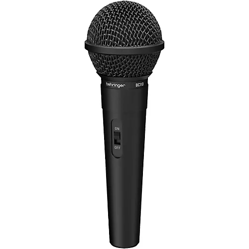 Behringer BC110 Dynamic Vocal Microphone with 10-foot Cable