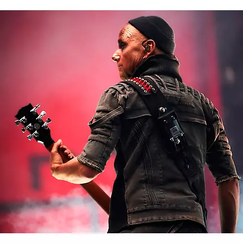 RICHTER Paul Landers Signature Series Guitar Strap Black 3.54 in.