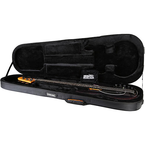 Ernie Ball Music Man DarkRay 4-String Electric Bass Guitar Gold Bar