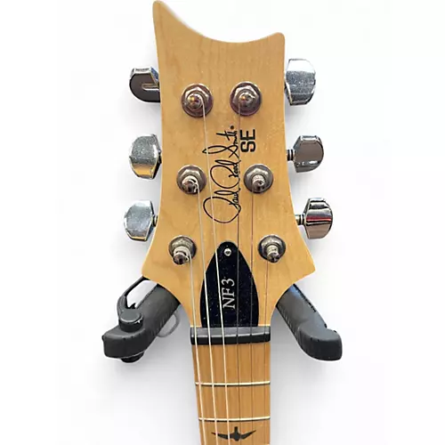 Used PRS NF3 METALLIC WHITE Solid Body Electric Guitar METALLIC WHITE