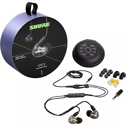 Shure AONIC 4 Sound Isolating Earphones Black