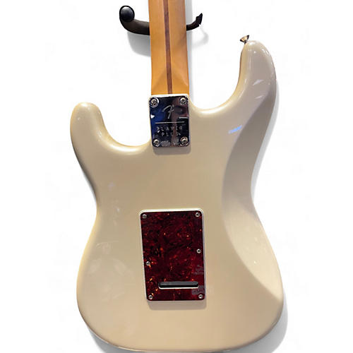 Used Fender Player Plus Stratocaster Pearl White Solid Body Electric Guitar Pearl White