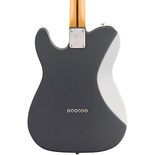 Fender Chris Shiflett Cleaver Telecaster Deluxe Electric Guitar Charcoal Frost Metallic