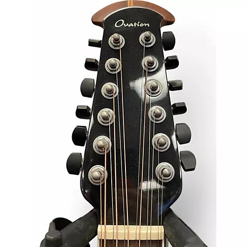 Used Ovation 2758AX-NEB-G New England Burst 12 String Acoustic Electric Guitar New England Burst