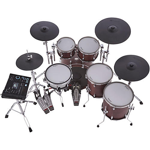 Roland VAD716 V-Drums Acoustic Design Electronic Drum Kit Gloss Ebony Finish