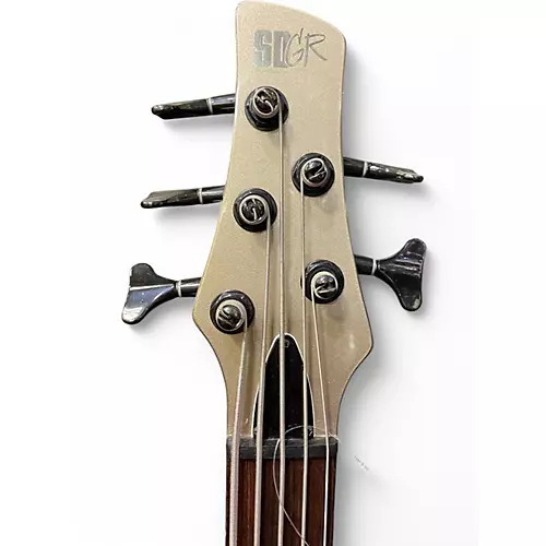 Used Ibanez SR885 Gray Electric Bass Guitar Gray