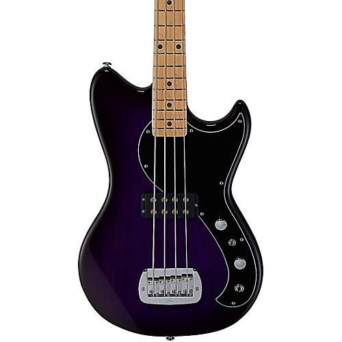 G&L Fullerton Deluxe Fallout Shortscale With Maple Fretboard Electric Bass Purple Burst