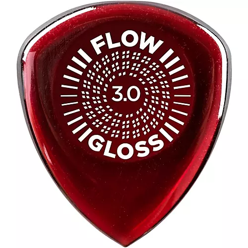 Dunlop Flow Gloss Picks 3.0 mm 3 Pack