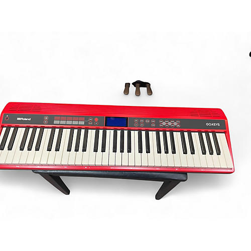 Used Roland GO:KEYS GO61K Gokeys 61 Portable Keyboard